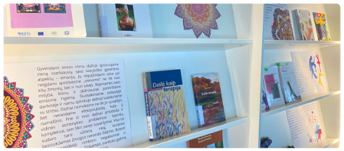 Books exhibition “Arts Therapy Restoring Peace of Mind”
