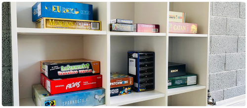 Board Games in Library