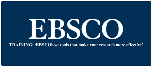 EBSCO duomenų bazių vartotojų mokymai „Tyrimų efektyvumą užtikrinantys EBSCOhost įrankiai“ (lapkričio 22 d. 12.30 val.)
