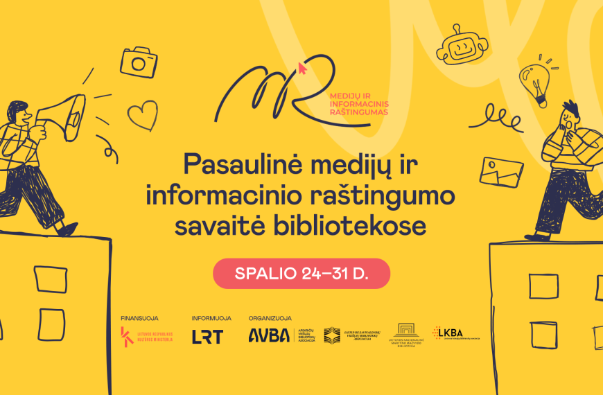 Bibliotekos kviečia gyventojus stiprinti kritinio mąstymo raumenį