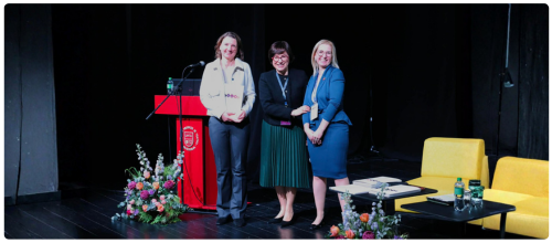 eLABa konsorciumo padėka bibliotekos vadovei dr. Linai Šarlauskienei